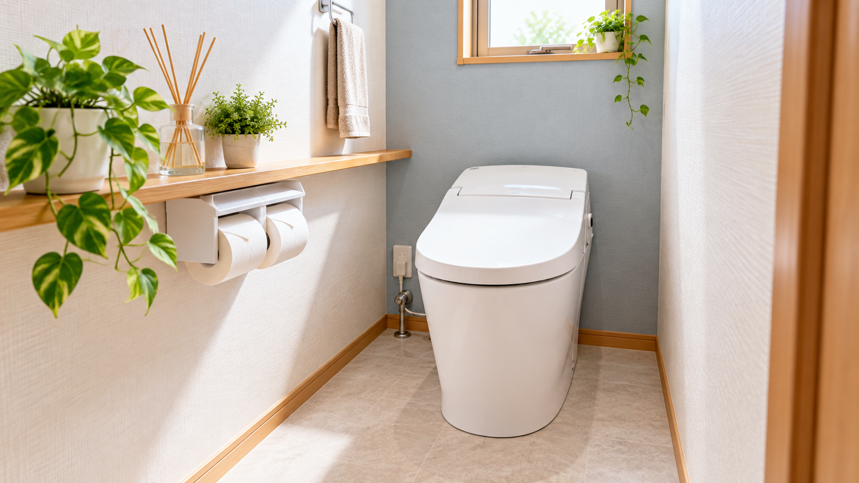 トイレ交換と床・壁紙のリフォーム
